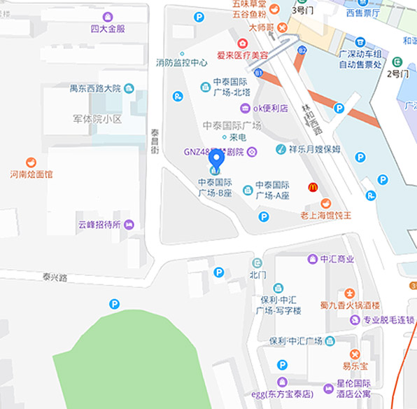 公司位置地图